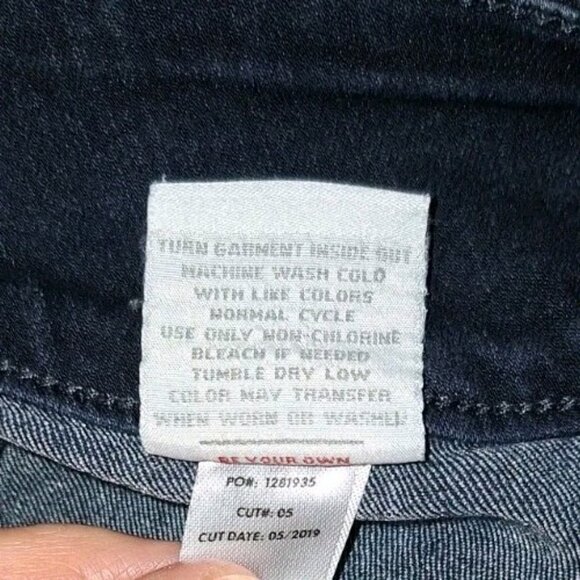 Torrid Women's Size 16 Blue Skinny Jeans Distressed And Black Jeggings 36x28 - Picture 8 of 8